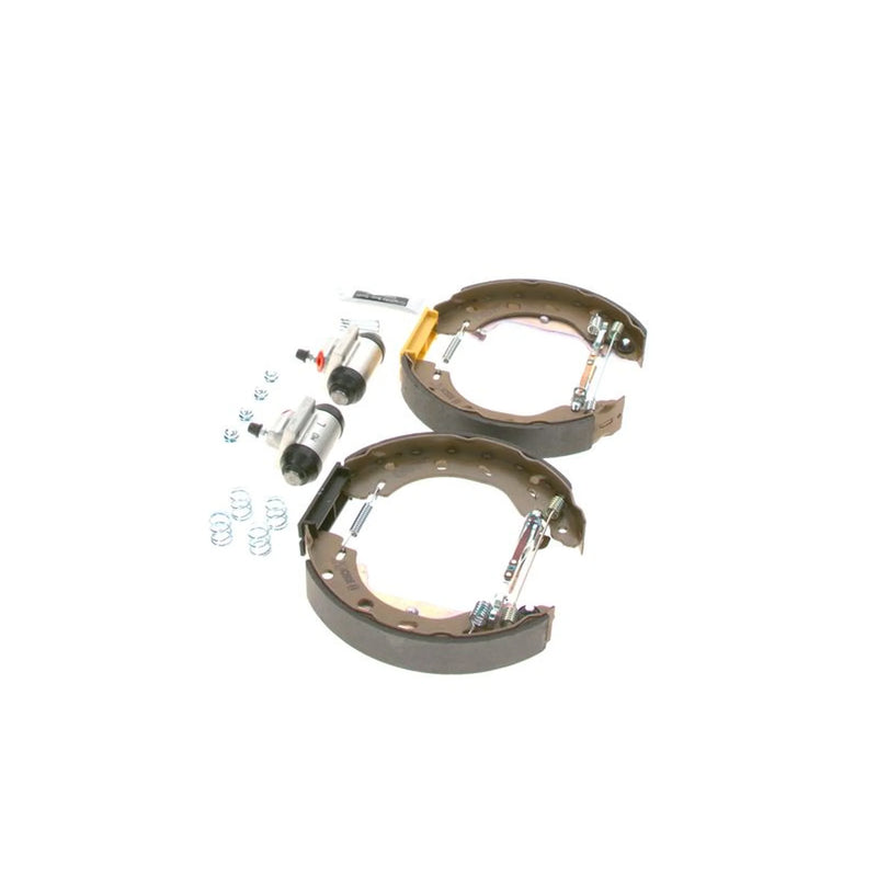 Bosch Brake Shoe Set Axle Kit fits Smart Fortwo 2007-2010