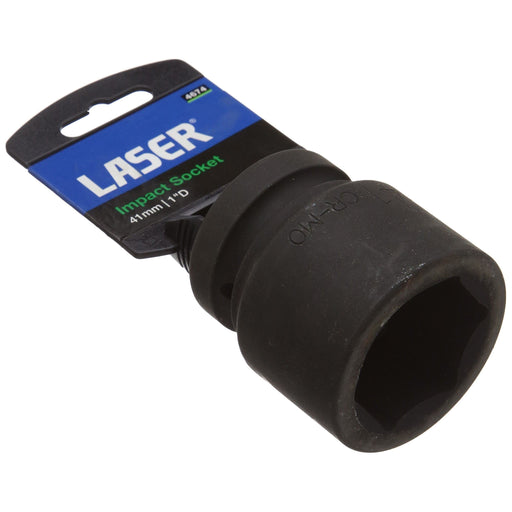 Laser Impact Socket 1"D 41mm 4674 Laser - Dynamic Drive