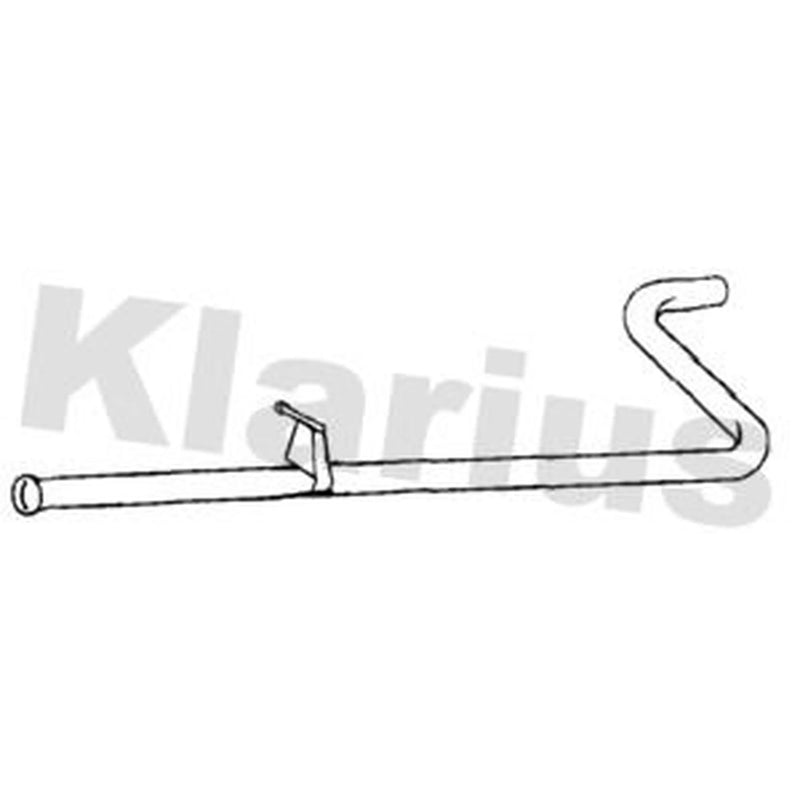 Klarius Exhaust Pipe OD fits Citroën Berlingo Box Body/Mpv 2018-2021 1.6
