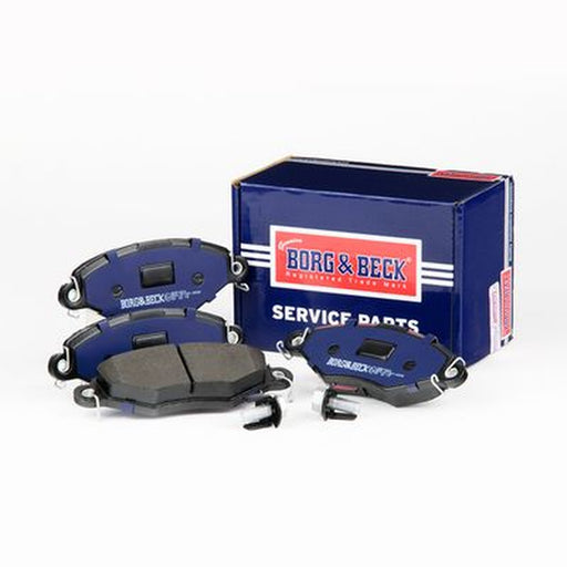 Borg & Beck Front & Rear Brake Discs & Pads fits Peugeot 206 Sw 2002-2007 1.4