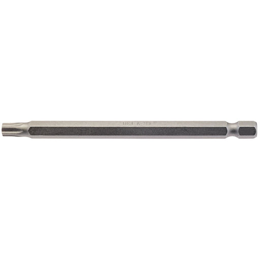 Draper TX-STAR Insert Bit, 1/4" Hex, 100mm Long, T30 (Pack of 1) Draper - Dynamic Drive