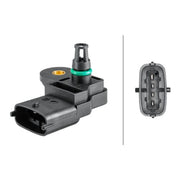 Hella MAP Sensor (Manifold Air Pressure) 6PP 358 152-191