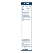 Bosch Conventional Wiper Blade 375mm — H375 fits Opel Signum 2003-2008
