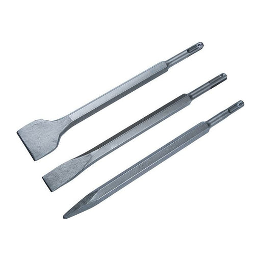 Bluespot Tools SDS Plus Chisel Set, 3 Piece BlueSpot Tools - Dynamic Drive