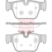 Apec Rear Brake Pad Set fits BMW 1 2019 on