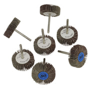 Sealey Rotary Tool Flap Wheel Set 7pc30mm RTA7FW Sealey - Dynamic Drive