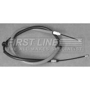 First Line Handbrake Cable Left Rear fits Renault Kangoo 2001 on 1.6 1.9