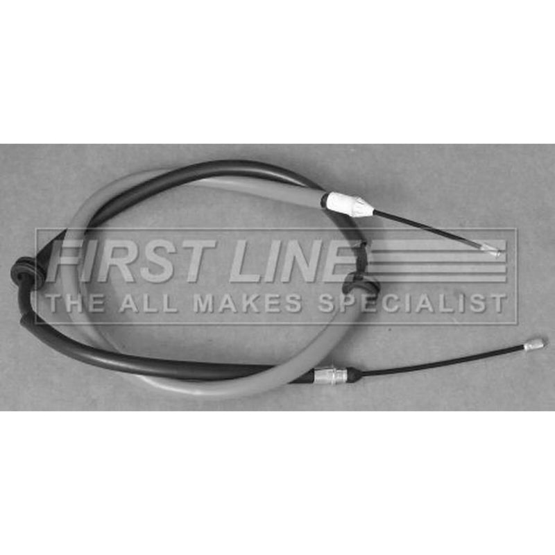 First Line Handbrake Cable Left Rear fits Renault Kangoo 2001 on 1.6 1.9