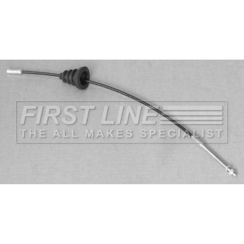 First Line Handbrake Cable Front fits Opel Corsa D 2006-2014 1.2 1.4