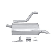 Hella End Silencer Rear fits Renault Clio 1998-2016 1.2 1.4 1.9