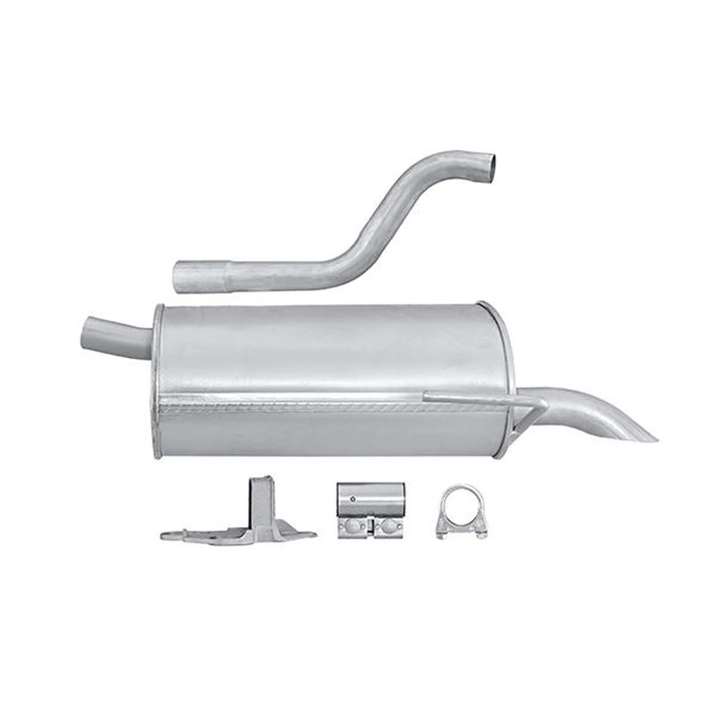 Hella End Silencer Rear fits Renault Clio 1998-2016 1.2 1.4 1.9