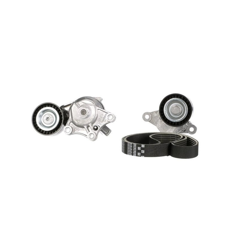 Gates V-Ribbed Belt Set fits Citroën C3 II 2009-2016 1.4 1.6