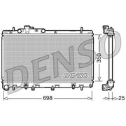 Denso Engine Radiator DRM36011