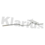 Klarius Box With Tail Pipe Rear fits Seat Altea 2004-2015 1.6 1.9