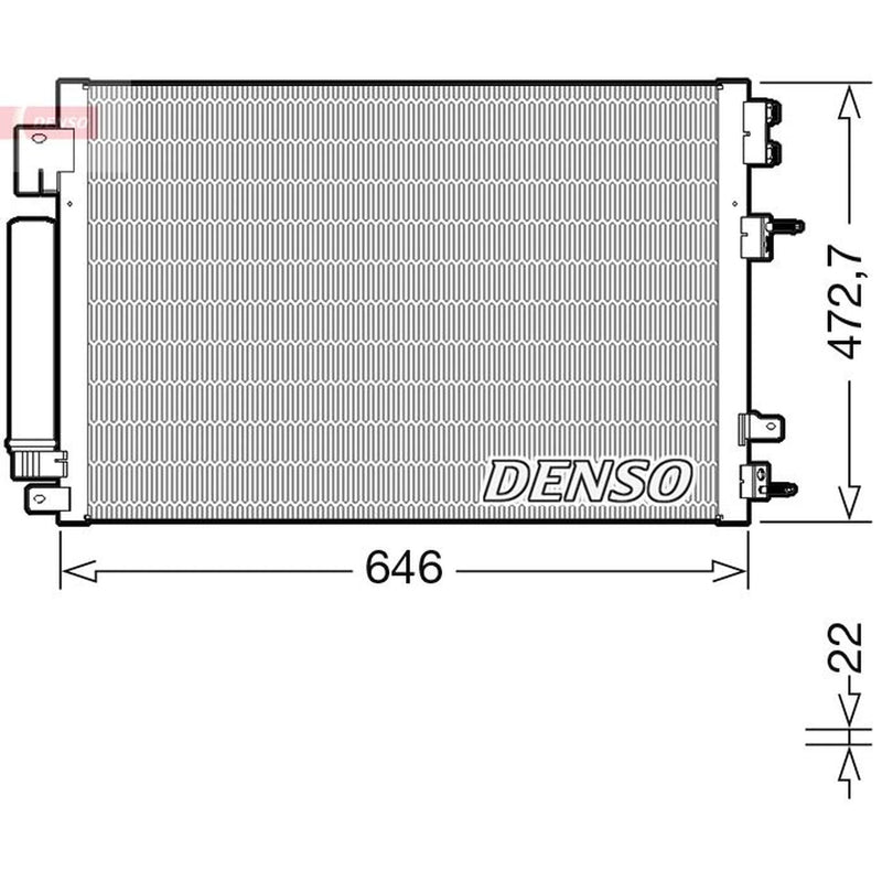 Denso Air Conditioning Condenser