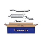 Hella End Silencer Rear fits Citroën C15 Box Body/Mpv 1986-2005 1.4 1.8 1.9