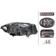 Hella Headlight Headlamp LED Left fits BMW 5 2009-2017