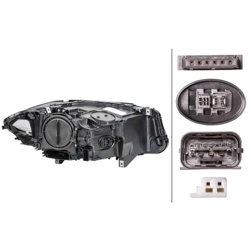 Hella Headlight Headlamp LED Left fits BMW 5 2009-2017