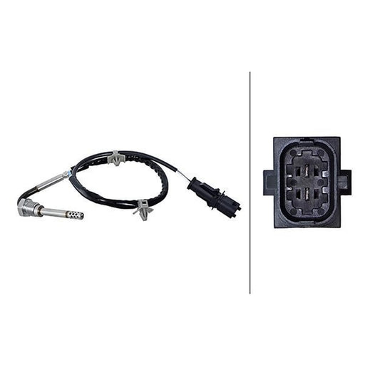 Hella Exhaust Gas Temperature Sensor before soot particulate f fits Opel Astra J