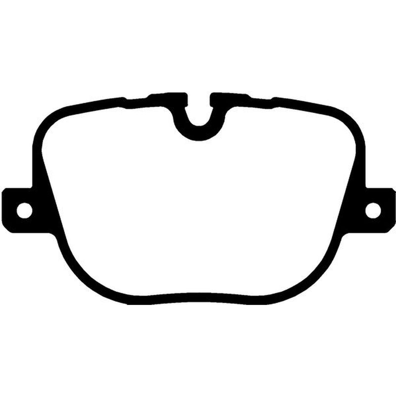 Abtex Rear Brake Pad Set fits Land Rover Range Rover 2009-2012 4.4 5.0