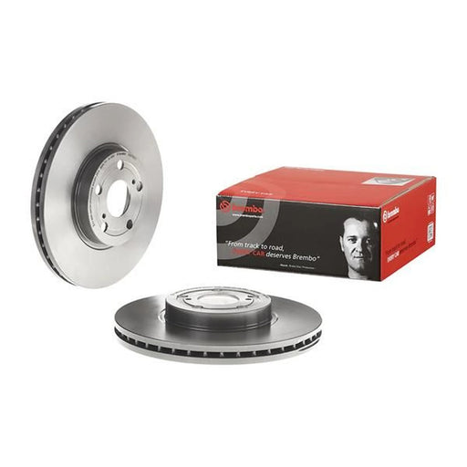 Brembo 2 x Brake Discs fits Toyota Avensis 2003-2008 1.6 1.8 2.0