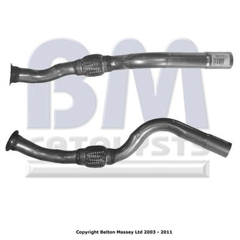 BM Catalysts Exhaust Pipe OD fits Mitsubishi Colt VI 2004-2012 1.5