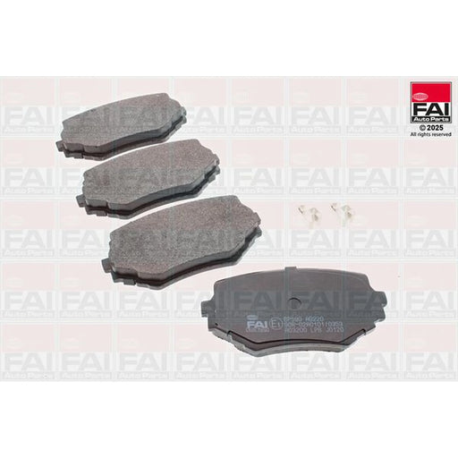 FAI Front Brake Pad Set fits Suzuki Grand Vitara I 1998-2005 2.0 2.5 2.7
