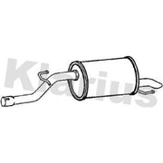 Klarius Box With Tail Pipe Rear fits Fiat Punto 2012 on 1.4