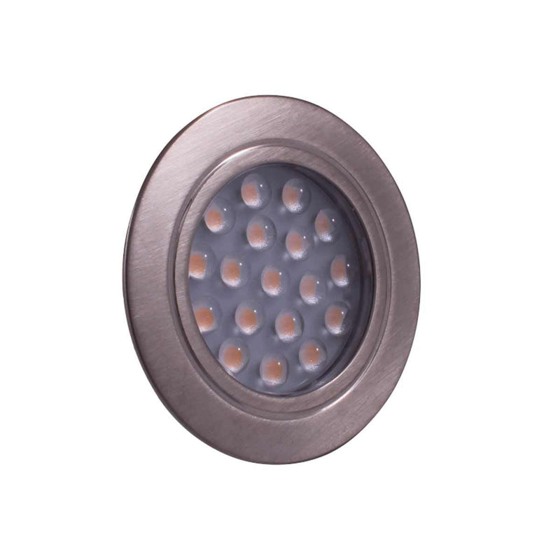 Dimatec Recessed 1.2W LED Touch Spot Light (Warm White, 12V) Nova - Dynamic Drive