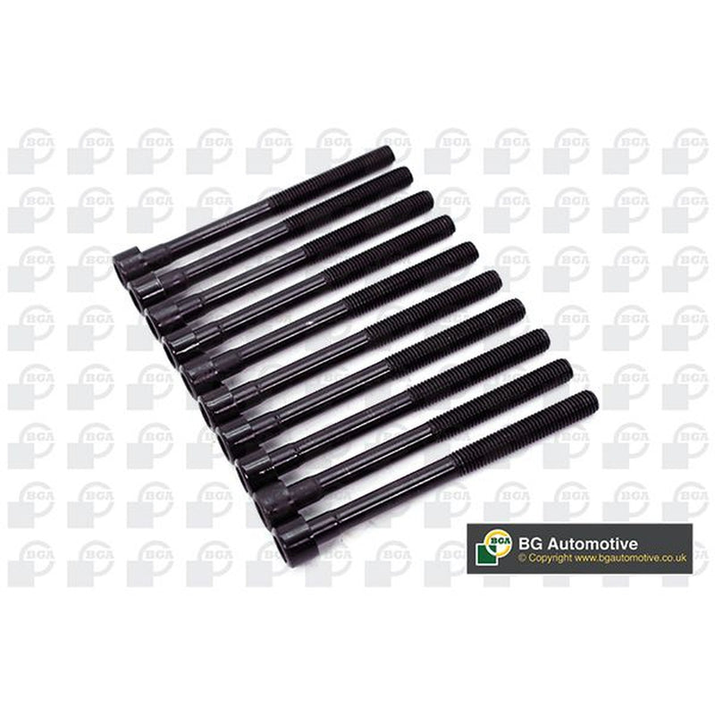 BGA Cylinder Head Bolt Set M10 fits Dacia Dokker 2015-2021 1.6