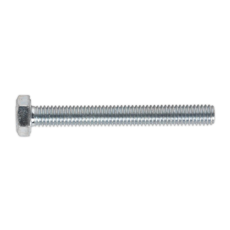 Sealey HT Setscrew M6 x 50mm 8.8 Zinc Pack of 50 SS650 Sealey - Dynamic Drive