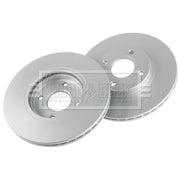 Borg & Beck Front & Rear Brake Discs & Pads fits Ford Fiesta VII 2018 on 1.5
