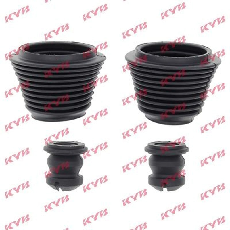 KYB 2 x Front Dust Cover Kit fits Audi 100 C3 1982-1991 1.8 1.9 2.0 2.1 2.2 2.3