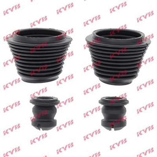 KYB 2 x Front Dust Cover Kit fits Audi 100 C3 1982-1991 1.8 1.9 2.0 2.1 2.2 2.3