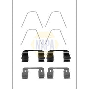 NAPA Brake Pad Accessory Fitting Kit Front fits Honda Cr-V 2001-2007 2.0 2.2
