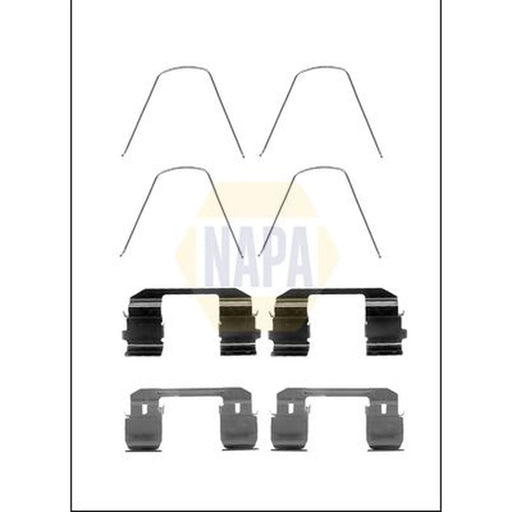 NAPA Brake Pad Accessory Fitting Kit Front fits Honda Cr-V 2001-2007 2.0 2.2