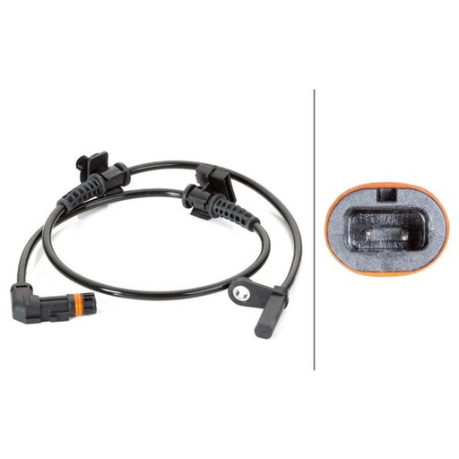 Hella ABS Wheel Speed Sensor Front fits Chrysler 300C 2004-2012