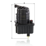 MANN-FILTER Full Service Kit with Air, Oil, Fuel & Cabin Filt fits Renault Modus