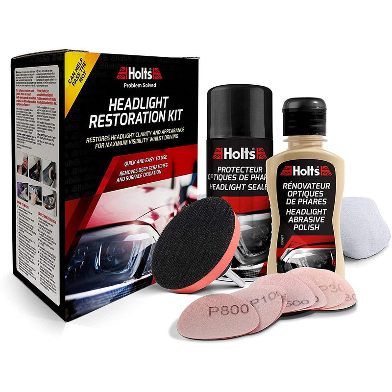 Holts Headlight Restoration Kit HREP0031A 125ml & 150ml