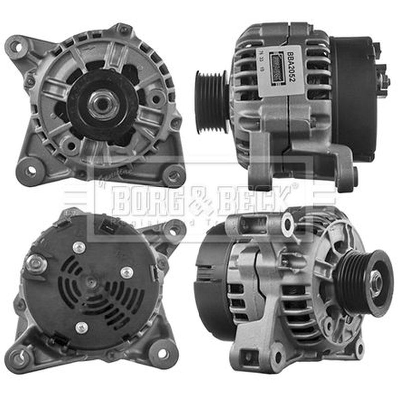 Borg & Beck Car Alternator 12V fits Renault Laguna I 1995-2001 2.0