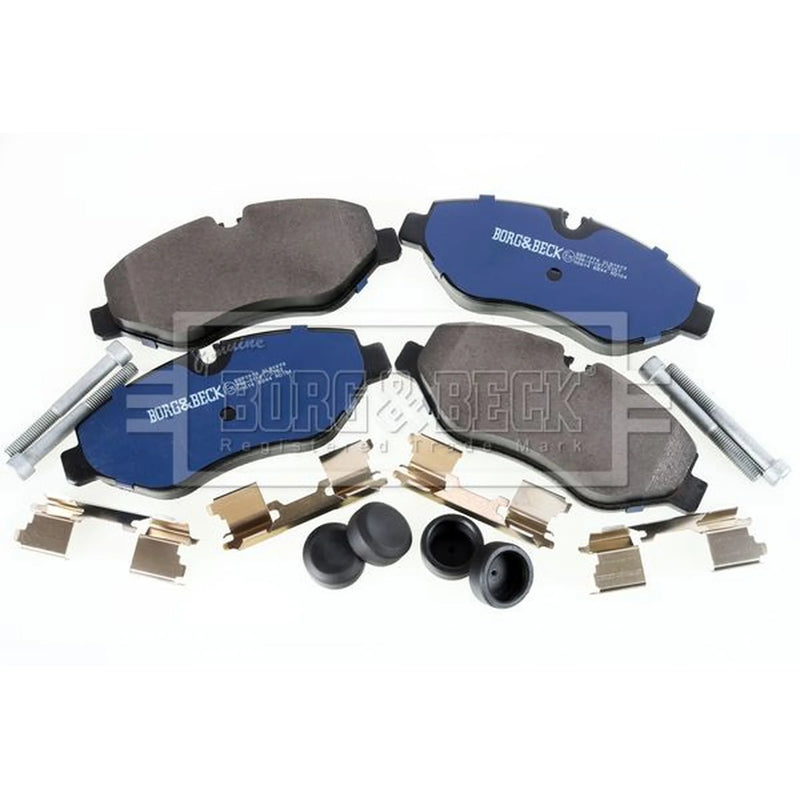 Borg & Beck Front Brake Vented Discs & Pads fits Mercedes-Benz Marco Polo Camper