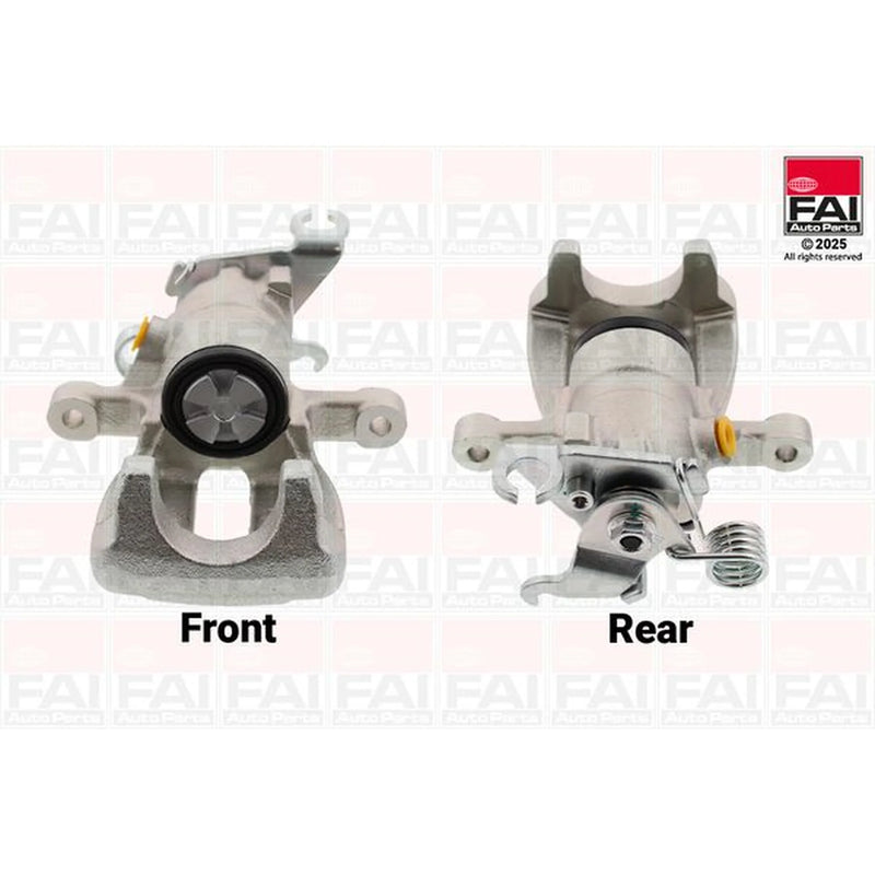 FAI Brake Caliper Assembly Rear Right fits Mitsubishi Colt Czc VI 2006-2009 1.5
