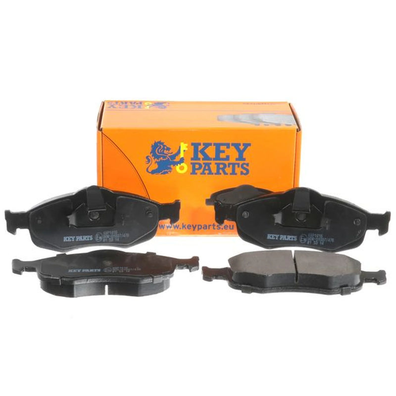 Key Parts 4 x Front Brake Pad Set fits Ford Cougar 1998-2001 2.0