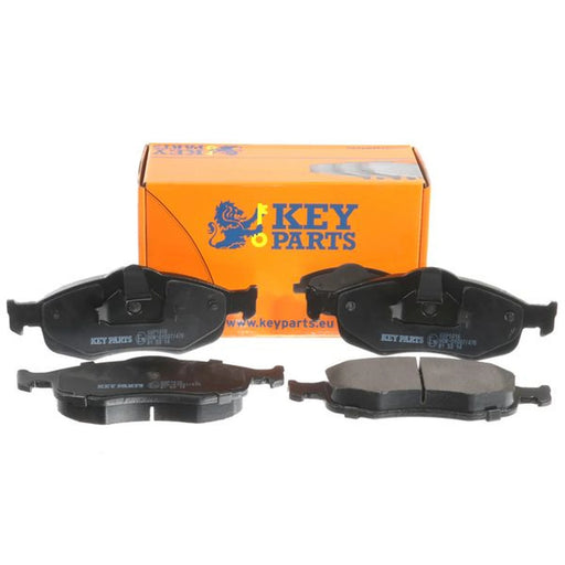 Key Parts 4 x Front Brake Pad Set fits Ford Cougar 1998-2001 2.0