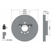 Textar 2 x Vented Front Brake Discs 92279505-x2