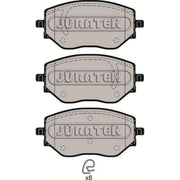 Juratek Front Brake Pad Set fits Dacia Jogger 2021 on 1.0