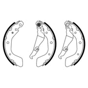 Bosch Brake Shoe Set Axle Kit fits Chevrolet Aveo 2011-2015 1.2 1.3 1.4 1.6
