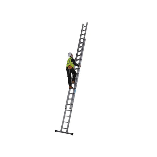 Zarges Everest Square-Rung Extension Ladder 2-Part 2 x 18 - 4021826