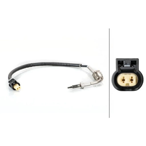 Hella Exhaust Gas Temperature Sensor before exhaust t fits Mercedes-Benz C-Class