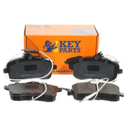 Key Parts 4 x Front Brake Pad Set fits Peugeot 407 2004-2011 1.6 1.8 2.0